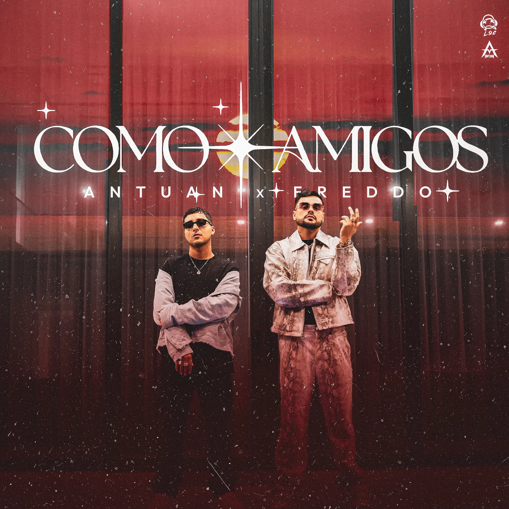 Portada oficial de Como Amigos, Antuan y Freddo